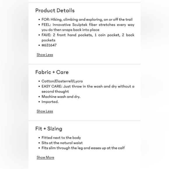 Athleta Black Flex Ultra Casual Streetwear Skinny Jeans - Picture 6 of 6